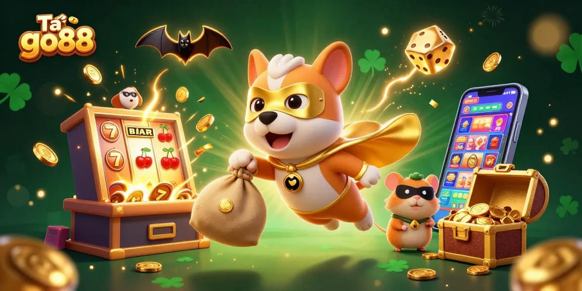 Engage in thrilling jackpot games with Tải go88, featuring colorful casino action and dynamic characters.