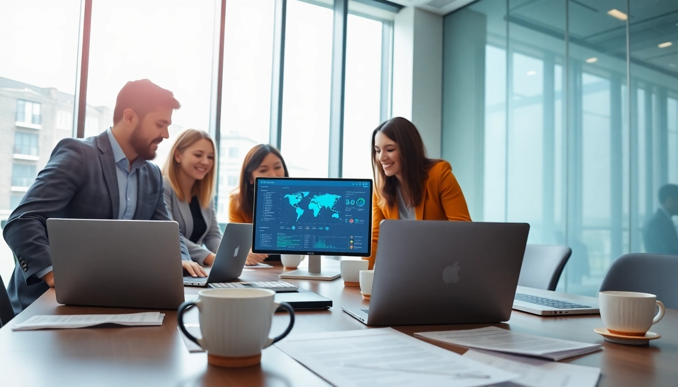 Headhunter IT präsentiert effektive Rekrutierungsmethoden in einem modernen Büro.