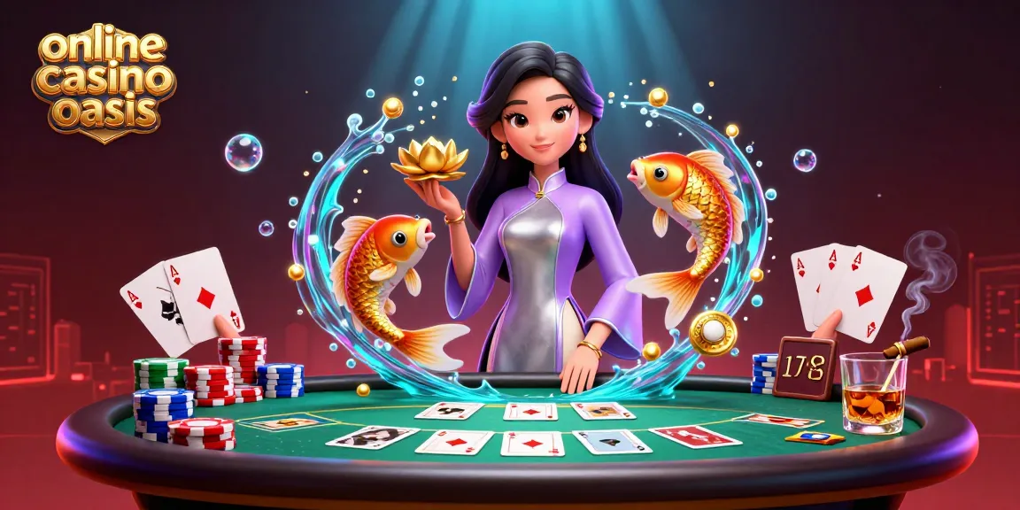 Experience the thrill of online casino ohne oasis with a vibrant scene full of excitement and game elements.