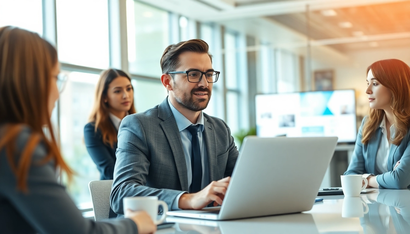 Headhunter Ingenieure analysiert Ingenieure in modernem Setting mit hellem Licht.